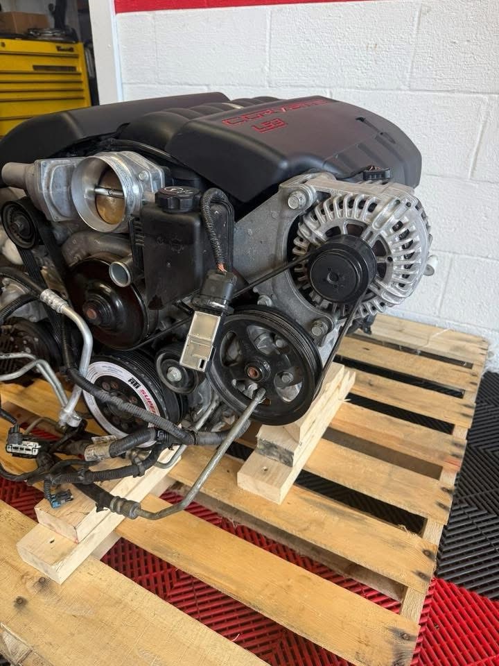 2012 CHEVY CORVETTE LS3 6.2L LS ENGINE DROPOUT LONGBLOCK NICE MODS! TESTED 75K - Image 7