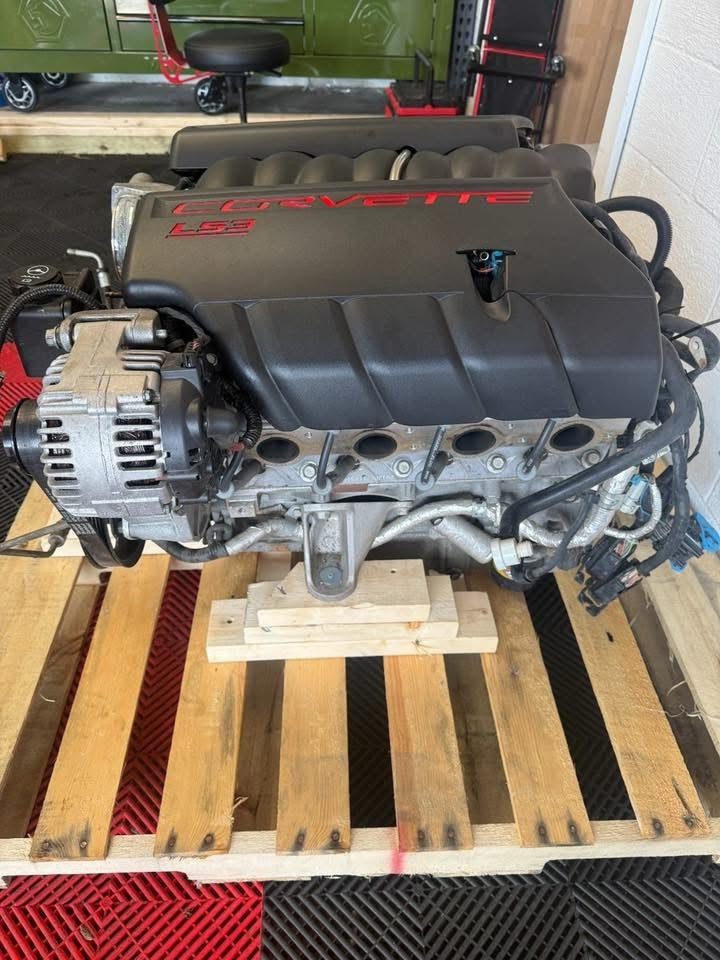 2012 CHEVY CORVETTE LS3 6.2L LS ENGINE DROPOUT LONGBLOCK NICE MODS! TESTED 75K - Image 6