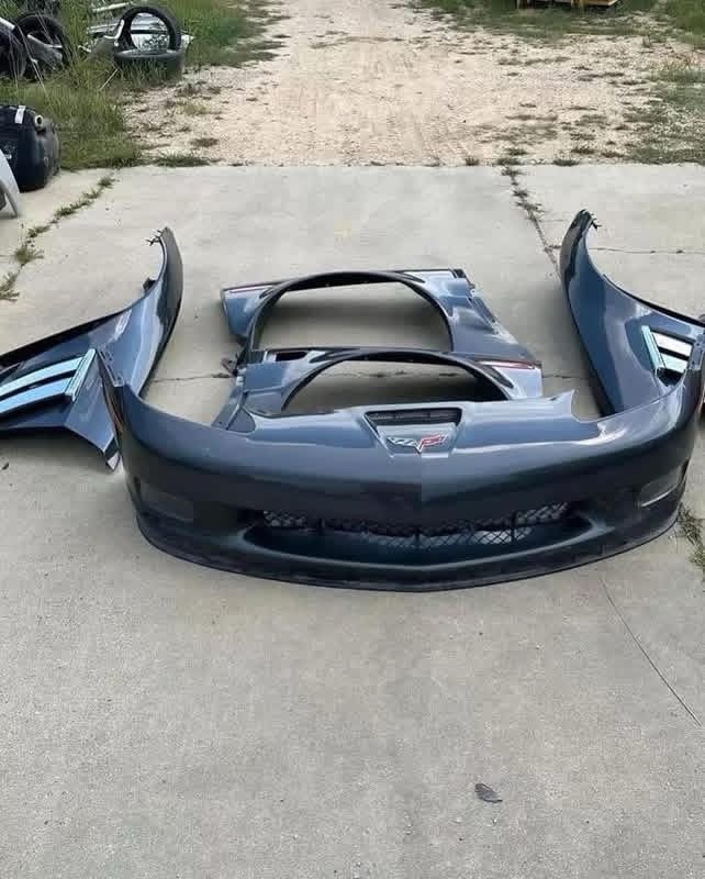 C6 Corvette Coupe OEM Wide Body Conversion Kit 2005-2013 - Image 2