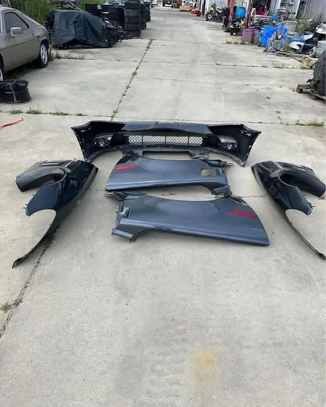 C6 Corvette Coupe OEM Wide Body Conversion Kit 2005-2013 - Image 3