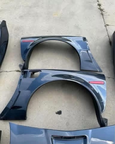 C6 Corvette Coupe OEM Wide Body Conversion Kit 2005-2013 - Image 5
