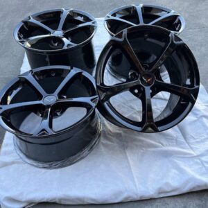 GM OEM Corvette C6/7 Grandsport Grand Sport Z06 ZO6 Black 3LT Wheels Rims 18/1